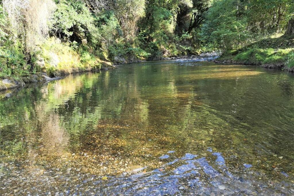 El Chalet De La Poza - Rio, Barbacoa, Wifi, Zona De Trabajo, Vistas. Lebena Eksteriør billede