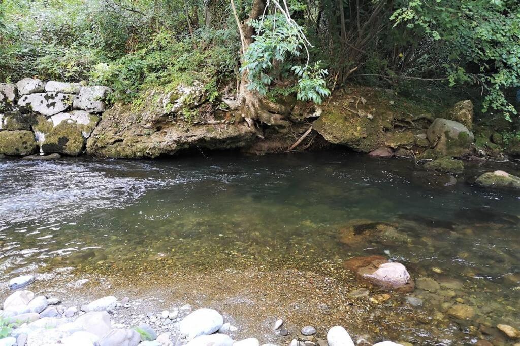 El Chalet De La Poza - Rio, Barbacoa, Wifi, Zona De Trabajo, Vistas. Lebena Eksteriør billede