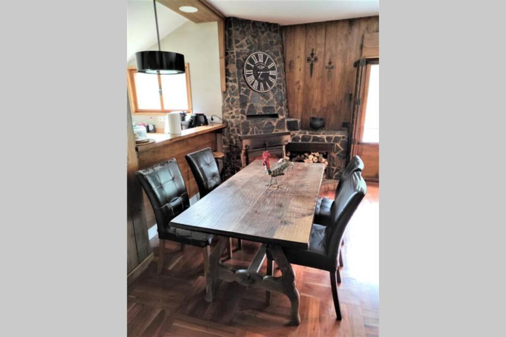 El Chalet De La Poza - Rio, Barbacoa, Wifi, Zona De Trabajo, Vistas. Lebena Eksteriør billede